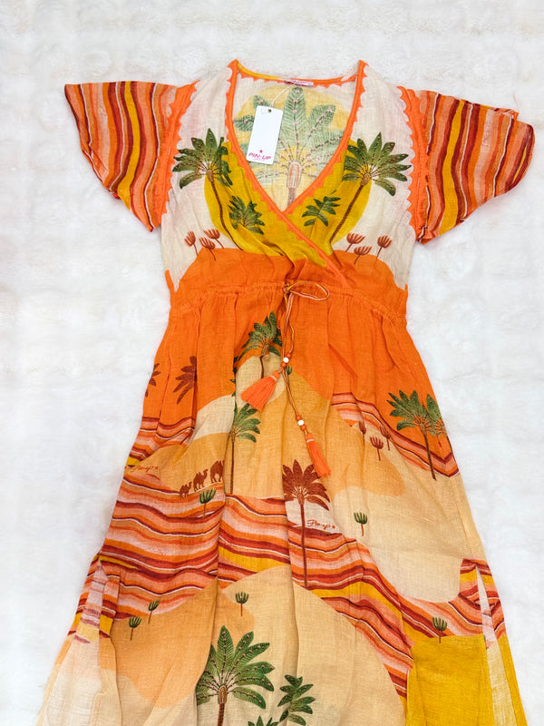 Long dress PIN-UP